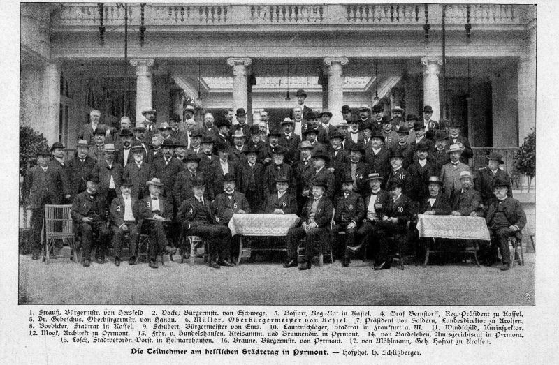 Datei:1907 Städtetag in Pyrmont.jpg